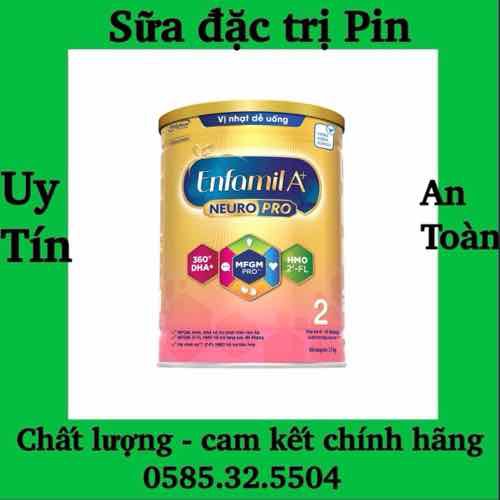 Sữa bột Enfamil A+ neuro pro số 2 1,7kg mẫu mới