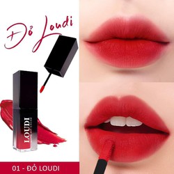 SON KEM LOUDI GIỮ MÀU 12 GIỜ (8 MÀU) HỒNG MÔI_BỔ SUNG COLLAGEN CẤP ẨM MÔI