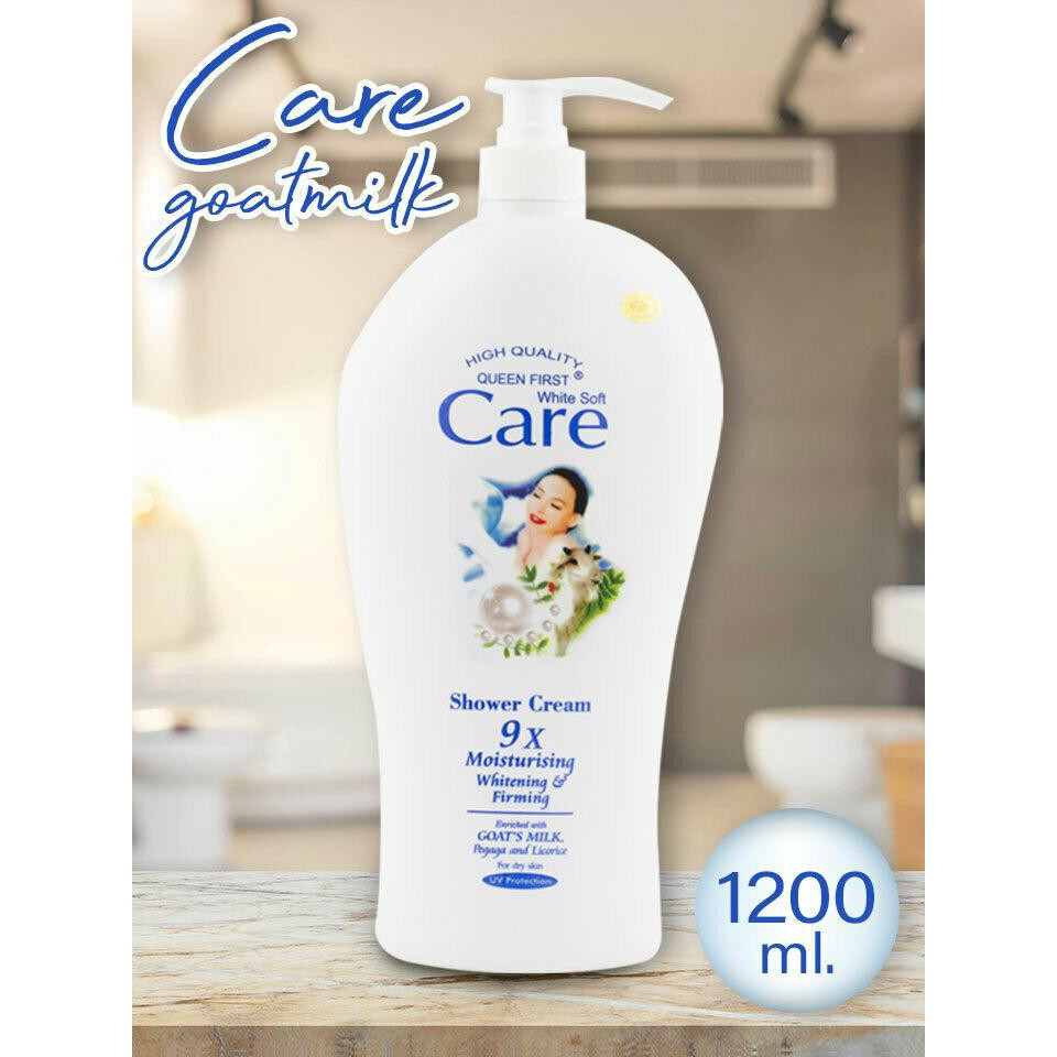 Hình ảnh Sữa Tắm Dê White Care 1200ml Sáng Mịn Hơn Thơm Lâu Hơn