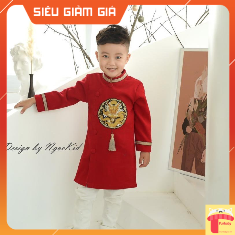 Áo Dài Cách Tân Cho Bé Trai 1-12 Tuổi Vải Nhung Ấn Rồng Hàng Thiết Kế - Giá  Sendo Khuyến Mãi: 225,000Đ - Mua Ngay! - Tư Vấn Mua Sắm & Tiêu