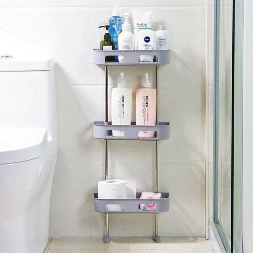 Hình ảnh Kệ 3 Tầng Đa Năng Để Trên Bồn Cầu Toilet