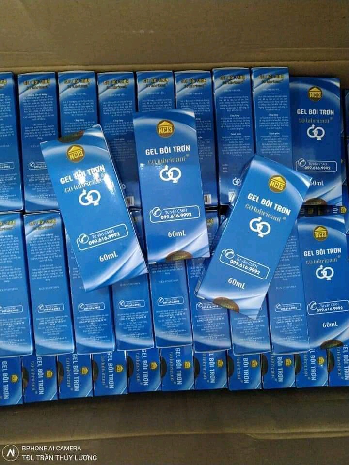 Gel bôi trơn go lubricant 60 ml