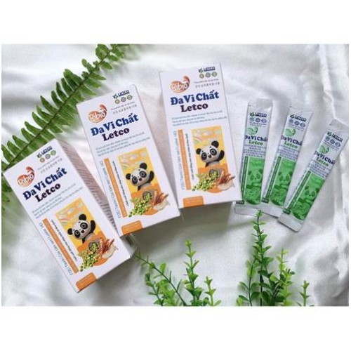 ĐA VI CHẤT LETCO Hộp 24 Gói - Bổ sung dưỡng chất, giúp bé phát triển toàn diện!