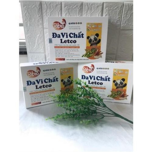 ĐA VI CHẤT LETCO Hộp 24 Gói - Bổ sung dưỡng chất, giúp bé phát triển toàn diện!