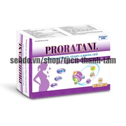 Viên uống cho mẹ bầu PRONATANL giúp bổ sung DHA EPA VITAMIN và KHOÁNG CHẤT cho mẹ bầu - Hộp 30 viên