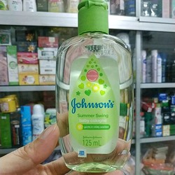 NƯỚC HOA HƯƠNG MÙA HÈ JOHNSON'S XANH 125ML, HÀNG CHÍNH HÃNG