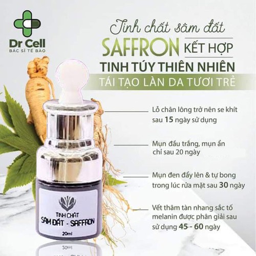 . Tinh chất Sâm đất Saffron