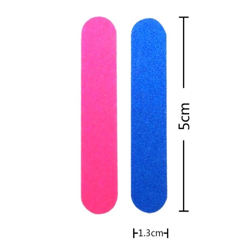 dũa móng tay mini 100 cái  - phụ kiện nail