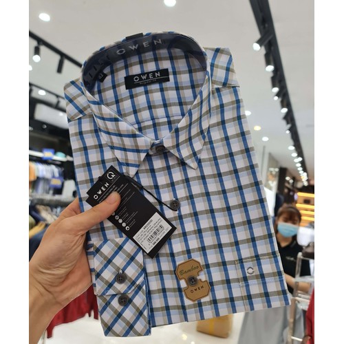 OWEN – (FREESHIP) Áo sơ mi dài tay dáng REGULAR sợi Tre – Mã AR23223D – ,SKU : AR23228D >>>🇻🇳 Top1Vietnam 🛒>>> sendo.vn 🇻🇳🇻🇳🇻🇳🛒🛍🛒