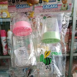 BÌNH SỮA AN TOÀN CÓ NÚM SẴN CACARA 14OML, HÀNG CHUẨN
