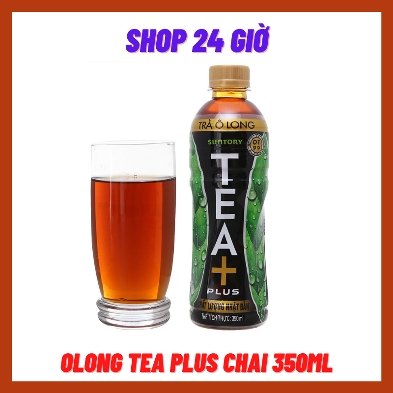Thùng Trà Olong Tea pLus Chai 350 Ml