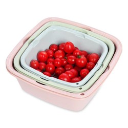 Set rổ vuông 6 món kèm chậu với 3 kích cỡ chất lượng cao cấp