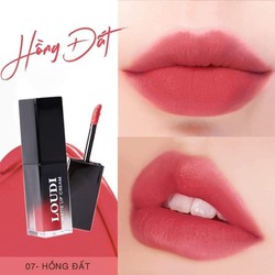 SON KEM LOUDI GIỮ MÀU 12 GIỜ (8 MÀU) HỒNG MÔI_BỔ SUNG COLLAGEN CẤP ẨM MÔI
