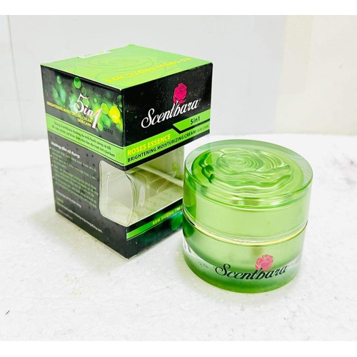 Kem dưỡng trắng da scentbara 5in1 roses essence brightening - HX1894