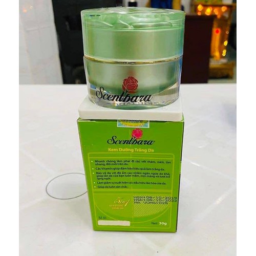 Kem dưỡng trắng da scentbara 5in1 roses essence brightening - HX1894