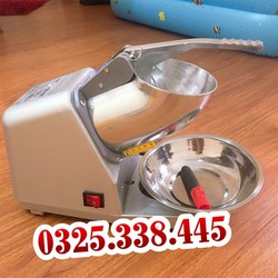 Máy xay đá lưỡi dao thép trắng