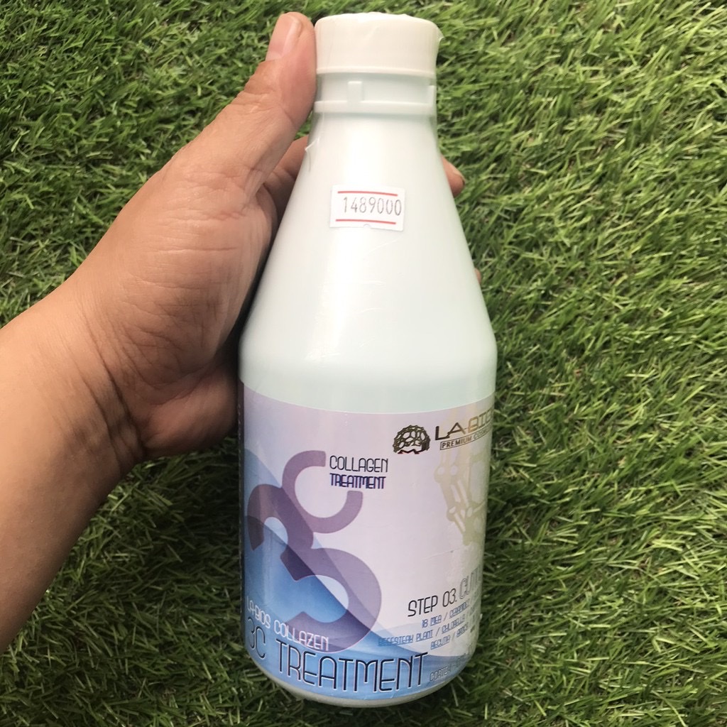 Bộ phục hồi 3C Labios Collagen Treatment 600mlx3