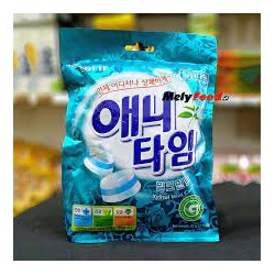 Kẹo Bạc Hà Hàn Quốc Lotte Anytime Không Đường Gói 60g thơm ngon ăn là nghiền kem danh rang Kẹo Bạc Hà Hàn Quốc Lotte Anytime Không Đường Gói 60g thơm ngon ăn là nghiền kem danh rang