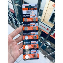 Pin LR1130 / AG10 / LR54 Maxell Nhật Bản 1,5V Vỉ 10 Viên