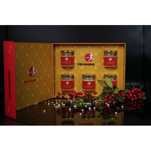 BỘT NHÂN SÂM CANADA CND GINSENG set 5 hủ