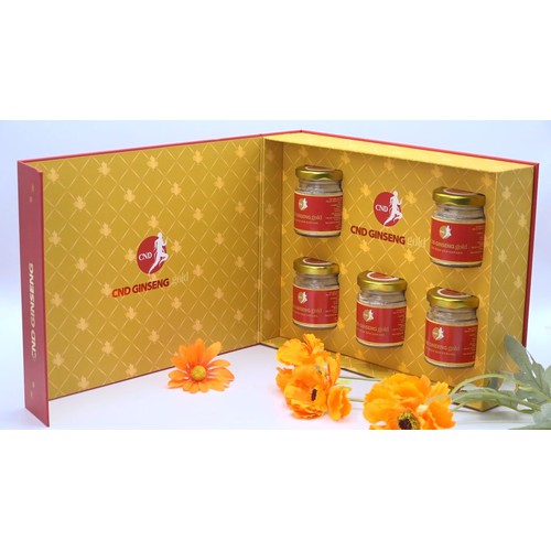 BỘT NHÂN SÂM CANADA CND GINSENG set 5 hủ
