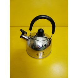 Ấm inox có còi hú nội địa Nhật (1.5L) (mã 854), Dùng được bếp từ