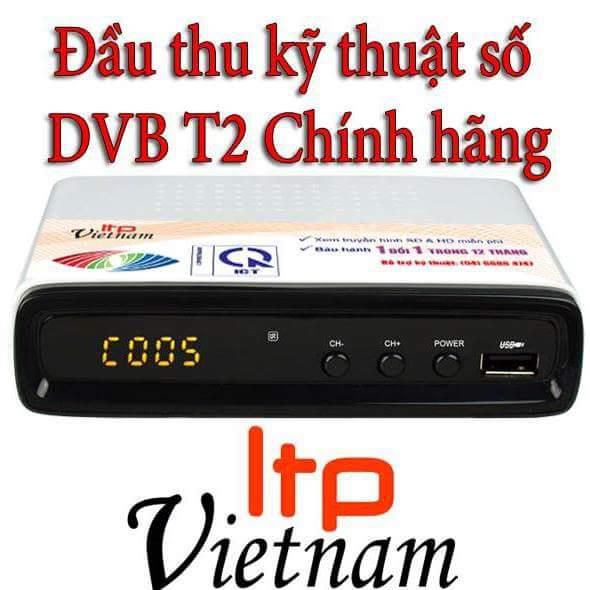 Hình ảnh Đầu thu kỹ thuật số DVB T2 LTP STB-1306 tặng Anten DVB T2