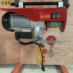 Tời điện DBK PA1000 1000kg 12 mét