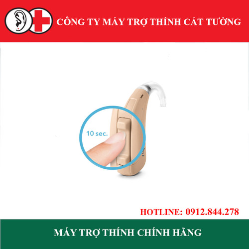 MÁY TRỢ THÍNH signia [siemens] Fun sp, chính hãng Đức, máy sau tai nhỏ gọn phù hợp cho mức độ Nặng - Sâu
