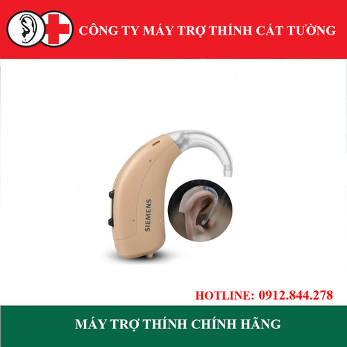 MÁY TRỢ THÍNH signia [siemens] Fun sp, chính hãng Đức, máy sau tai nhỏ gọn phù hợp cho mức độ Nặng - Sâu