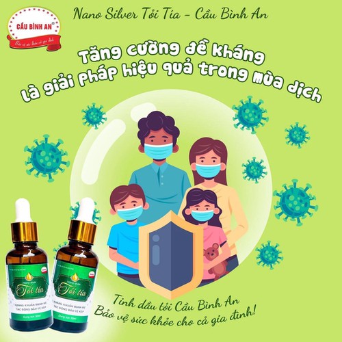 TINH DẦU TỎI TÍA NANO BẠC CẦU BÌNH AN