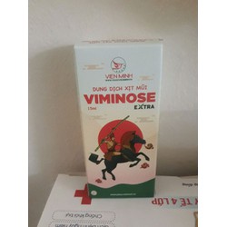 Dung dịch xịt mũi Viminose xtra Viên Minh cho trẻ trên 2 tuổi