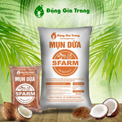 Giá thể mụn dừa đã qua xử lý Sfarm 5DM3 - Túi 1,5kg