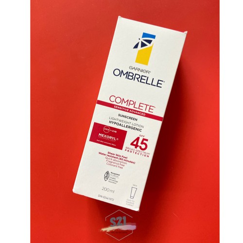 Kem Chống Nắng Garnier Ombrelle Spf 60 200ml