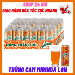 Cam Mirina Có Gaz Thùng 24 Lon