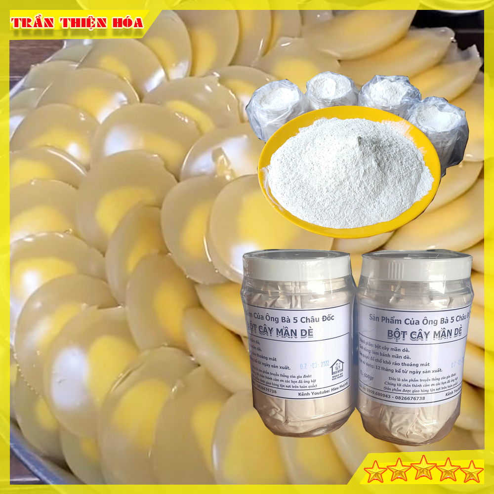 Bột CÂY MẦ DÈ Dùng Làm bánh Mần Dè Nước Cốt Dừa Châu Đốc Thơm Ngon