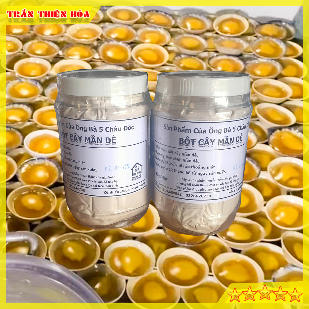 Bột CÂY MẦ DÈ Dùng Làm bánh Mần Dè Nước Cốt Dừa Châu Đốc Thơm Ngon