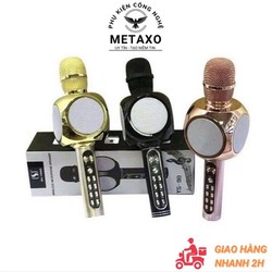 Micro không dây karaoke YS 90 mic hát karaoke hỗ trợ thu âm, live streams