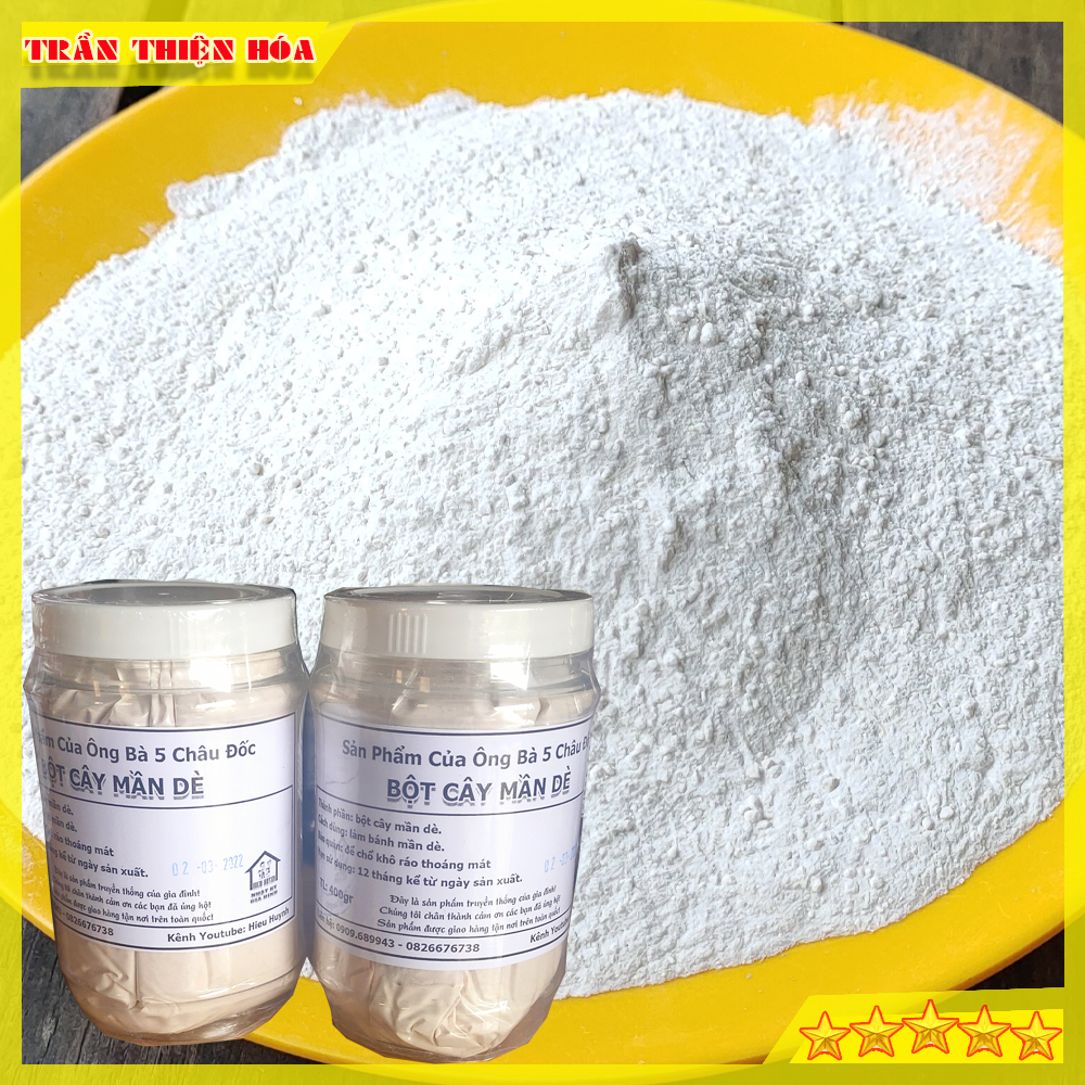 Bột CÂY MẦ DÈ Dùng Làm bánh Mần Dè Nước Cốt Dừa Châu Đốc Thơm Ngon