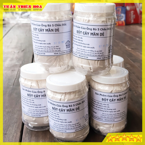 Bột CÂY MẦ DÈ Dùng Làm bánh Mần Dè Nước Cốt Dừa Châu Đốc Thơm Ngon