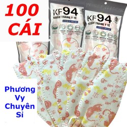 COMBO 100 CÁI - Khẩu Trang KF94 - 4 Lớp Duy Khánh Họa Tiết - Công Nghệ Dập Hàn Quốc - Giao Mẫu Ngẫu Nhiên COMBO 100 CÁI - Khẩu Trang KF94 - 4 Lớp Duy Khánh Họa Tiết - Công Nghệ Dập Hàn Quốc - Giao Mẫu Ngẫu Nhiên