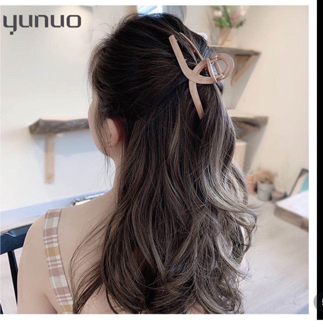 Set 5 Kẹp Tóc càng cua Kèm Túi Zip Sang Chảnh