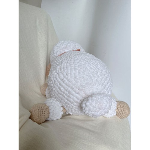 CỪU DOLLY gấu bông móc len cao cấp, dễ thương dành cho bé - Thú nhồi bông Handmade Đan móc thủ công bằng tay [Gấu bông giá rẻ quận Thủ Đức - Quận Gấu]