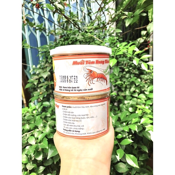 Muối tôm rang tiêu siêu cây hủ 250gr