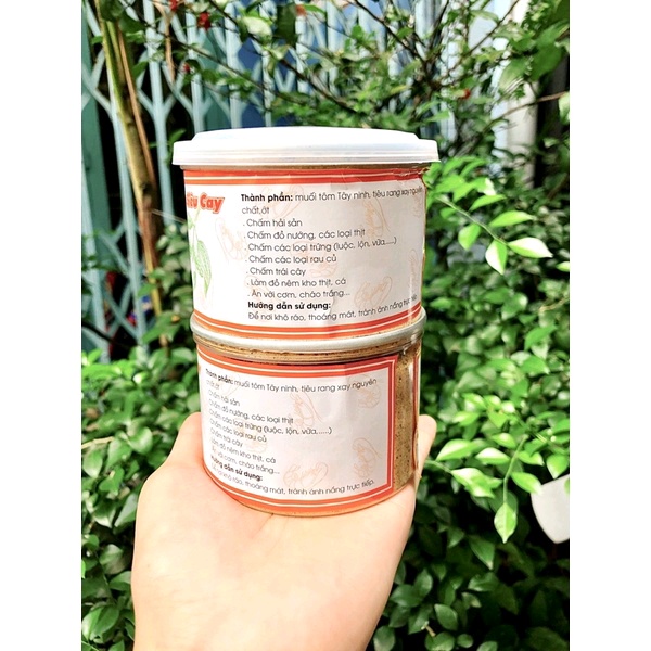 Muối tôm rang tiêu siêu cây hủ 250gr