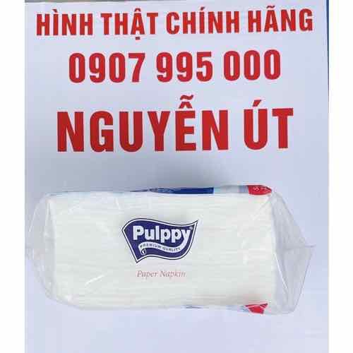 khăn giấy vuông pulppy 100 tờ