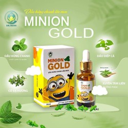 DẦU HÚNG CHANH LÊN MEN MINION GOLD 30ML - DR. MAYA