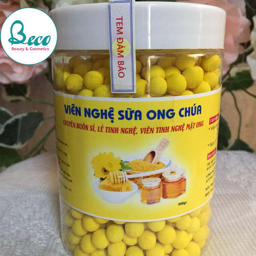 Viên Nghệ Sữa Ong Chúa, Đẹp da, Giảm Cân, Phục hồi da mụn