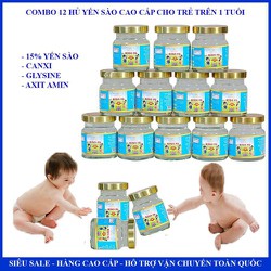 COMBO 72 HỦ YẾN SÀO CAO CẤP 15% YẾN 70gr