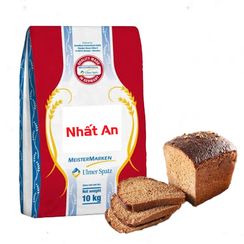 Hình ảnh Bột bánh mì nguyên cám mịn MeisterMarken 1kg - Chiết lẻ từ túi 10kg